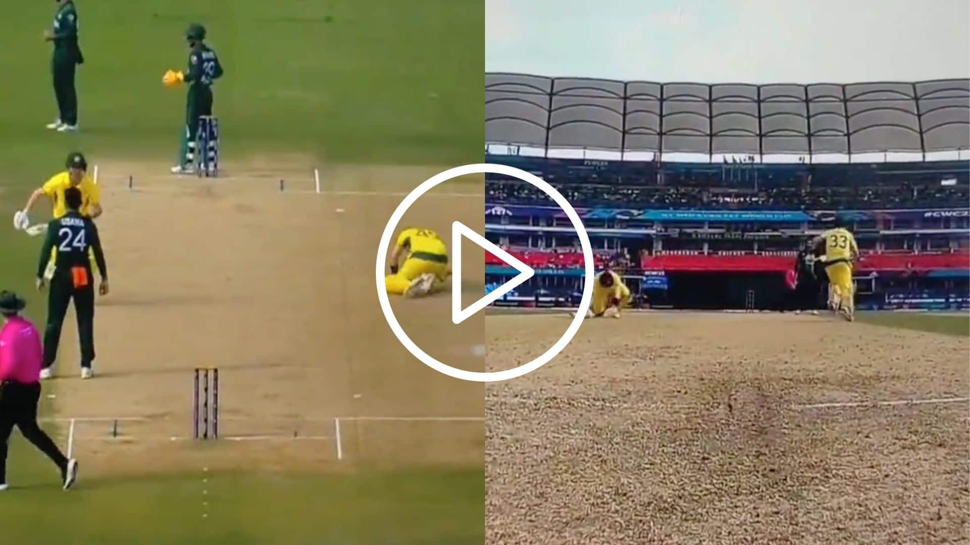 [Watch] Steve Smith Hilariously Falls In The Middle Of Pitch; Video Goes Viral